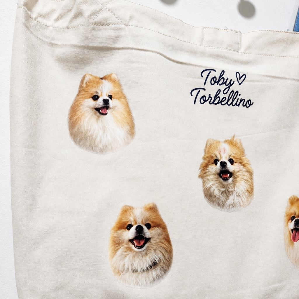 BOLSA CARITAS DE TU MASCOTA | Personalizada