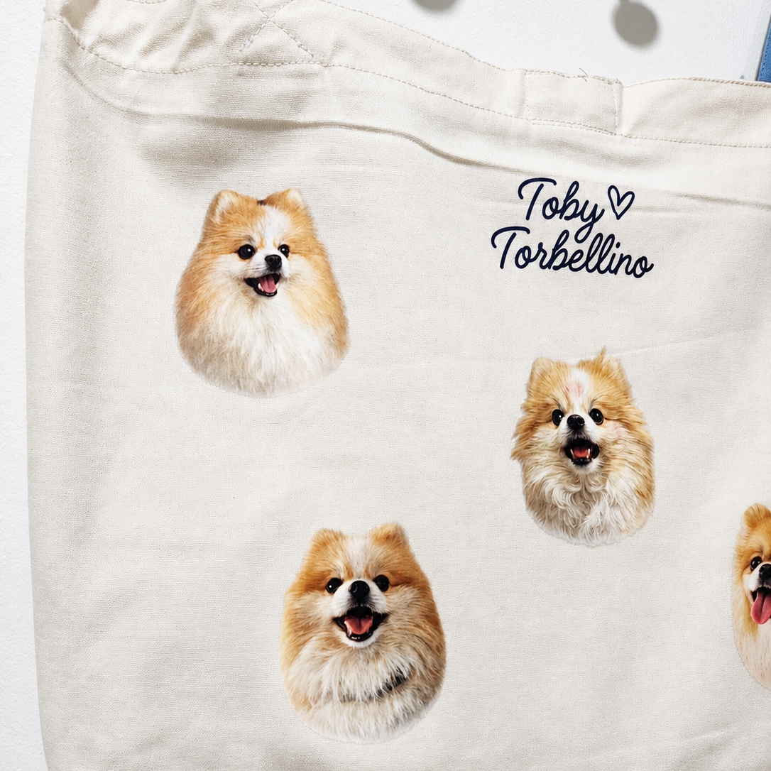 BOLSA CARITAS DE TU MASCOTA | Personalizada