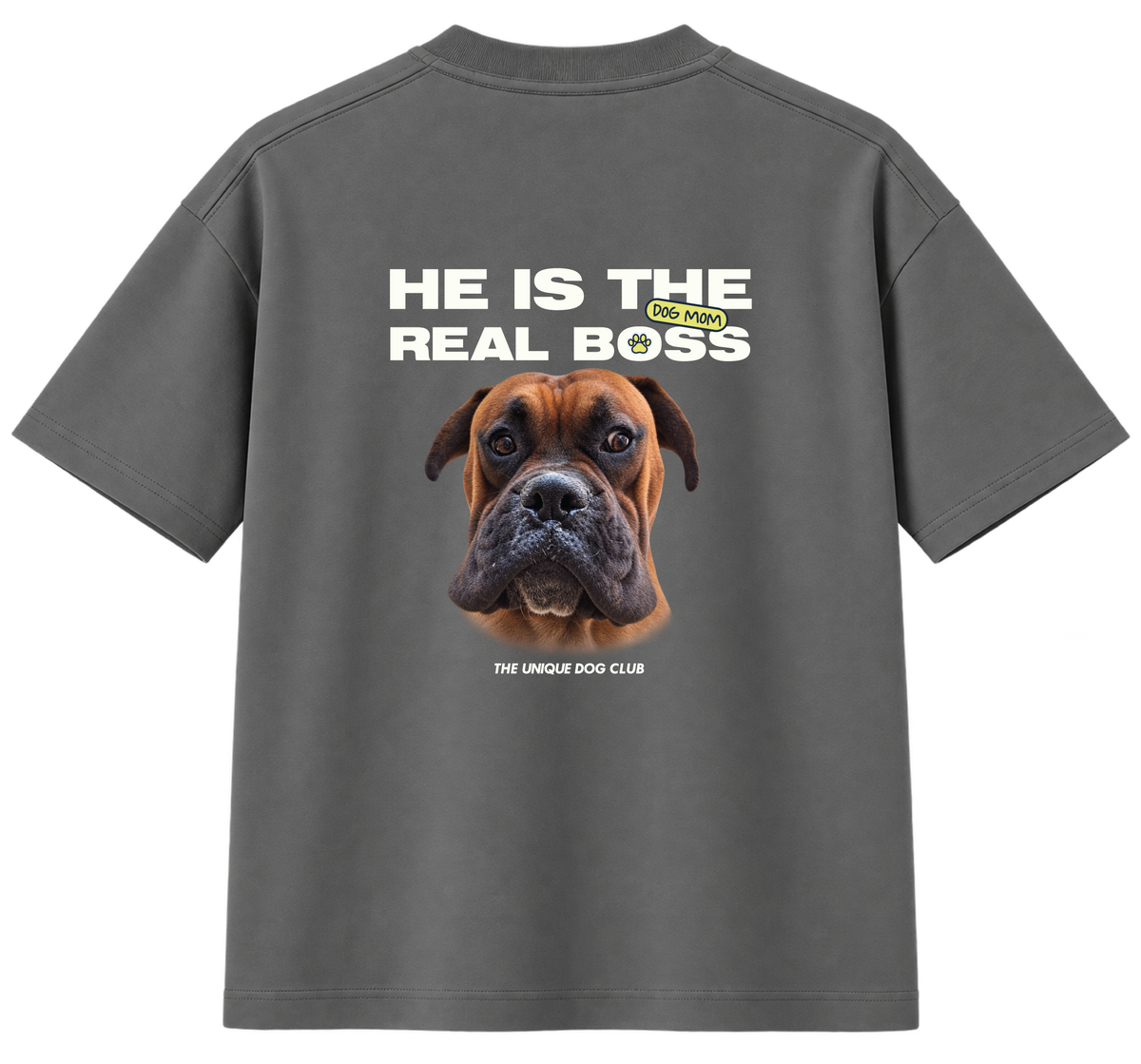 HE/SHE IS THE REAL BOSS | Playera personalizada